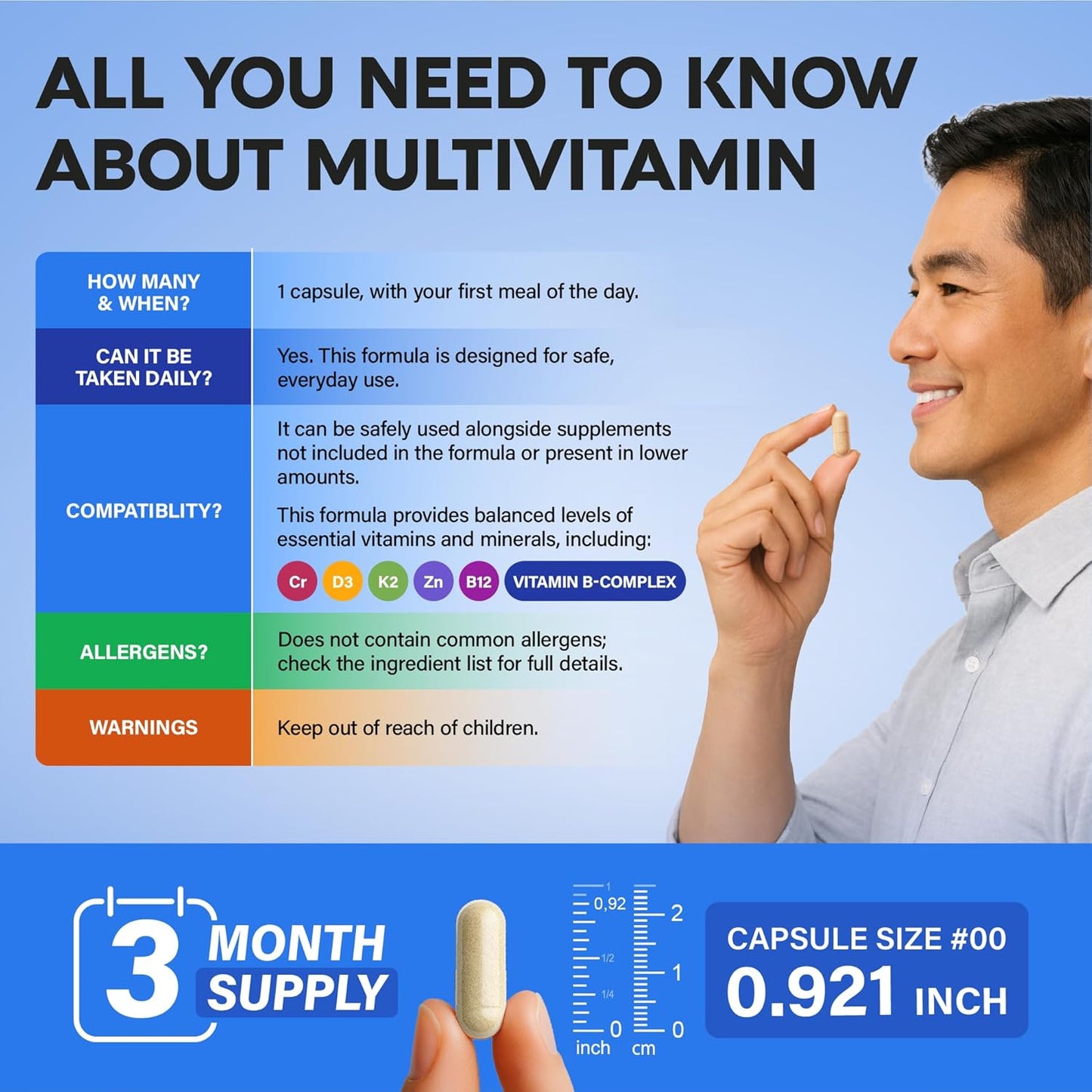 Multivitamin for Men - B-Complex