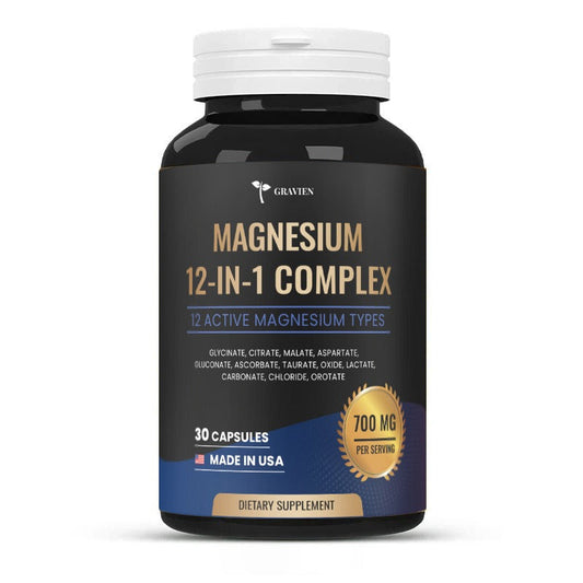 12 in 1 Magnesium Capsules 700mg