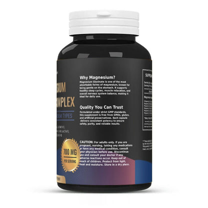 12 in 1 Magnesium Capsules 700mg