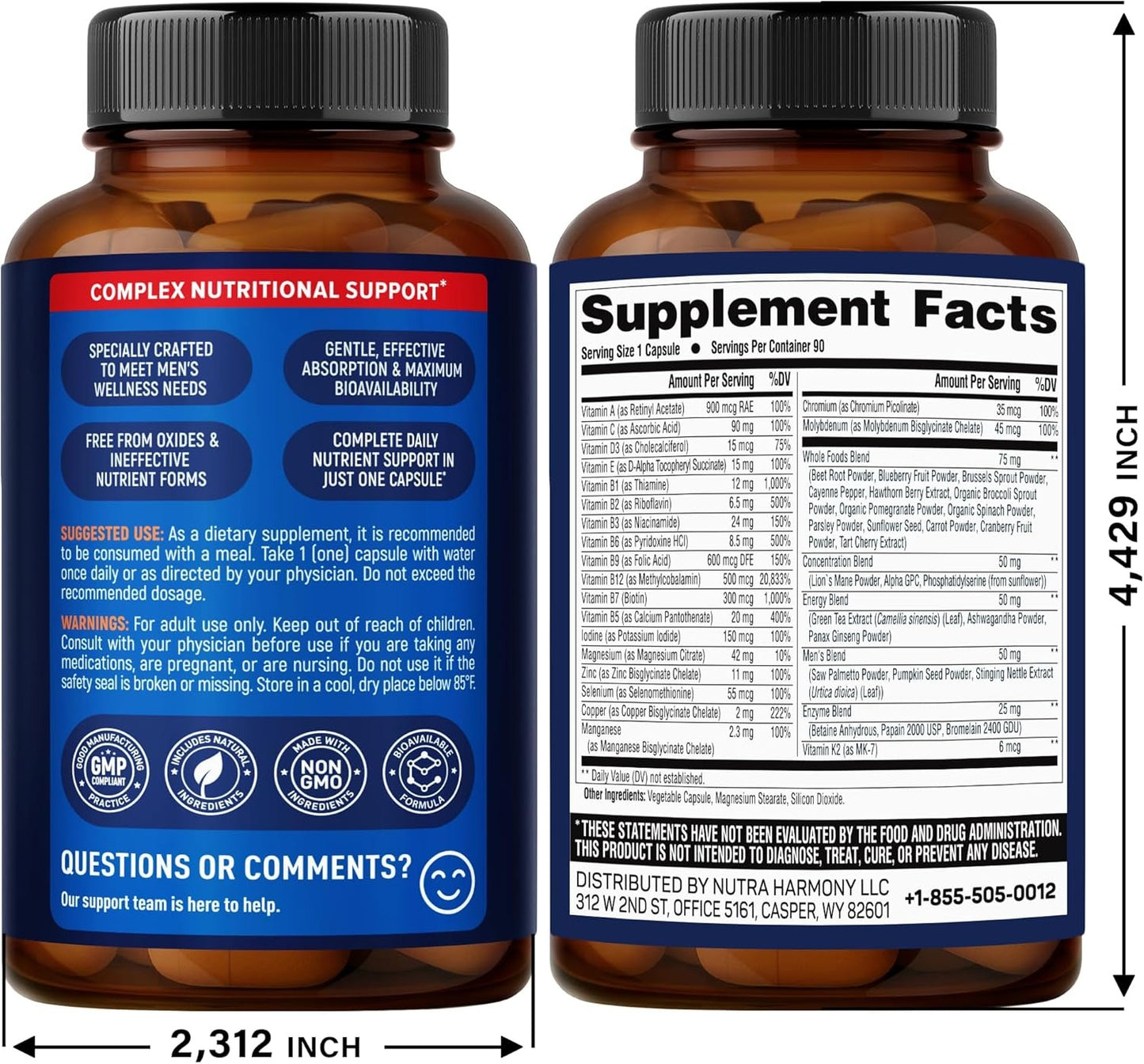 Multivitamin for Men - B-Complex